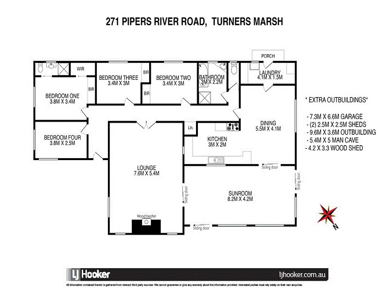 271 Pipers River Road, Turners Marsh TAS 7267 Floorplan