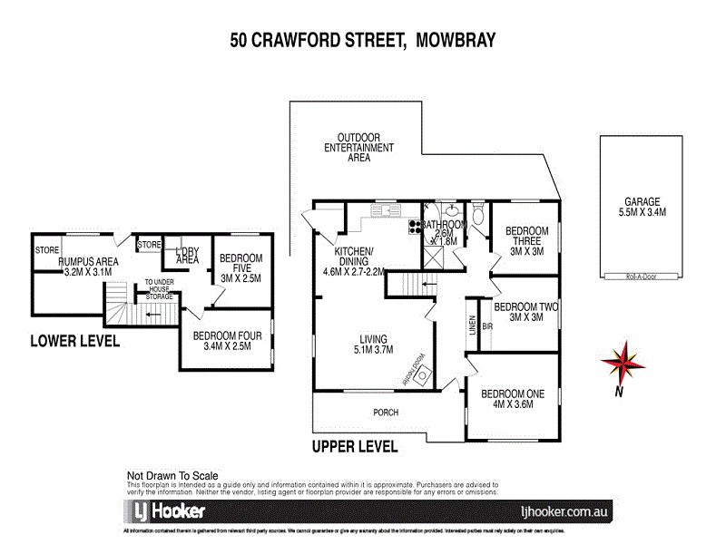 50 Crawford Street, Mowbray TAS 7248 Floorplan