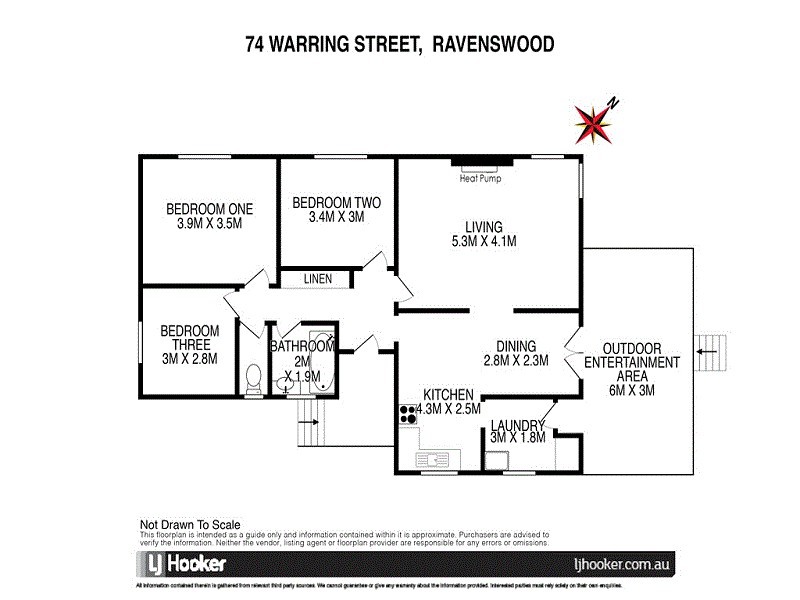 74 Warring Street, Ravenswood TAS 7250 Floorplan