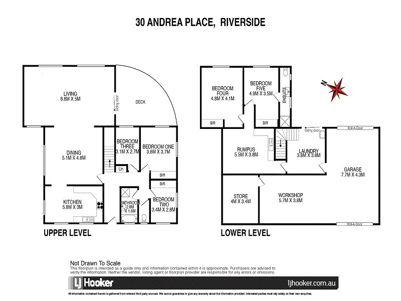 30 Andrea Place, Riverside TAS 7250 Floorplan