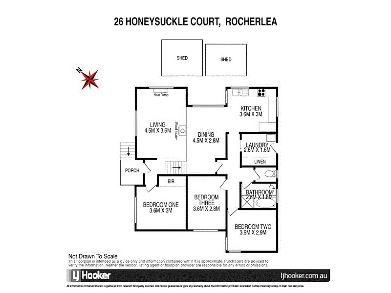 26 Honeysuckle Court, Rocherlea TAS 7248 Floorplan
