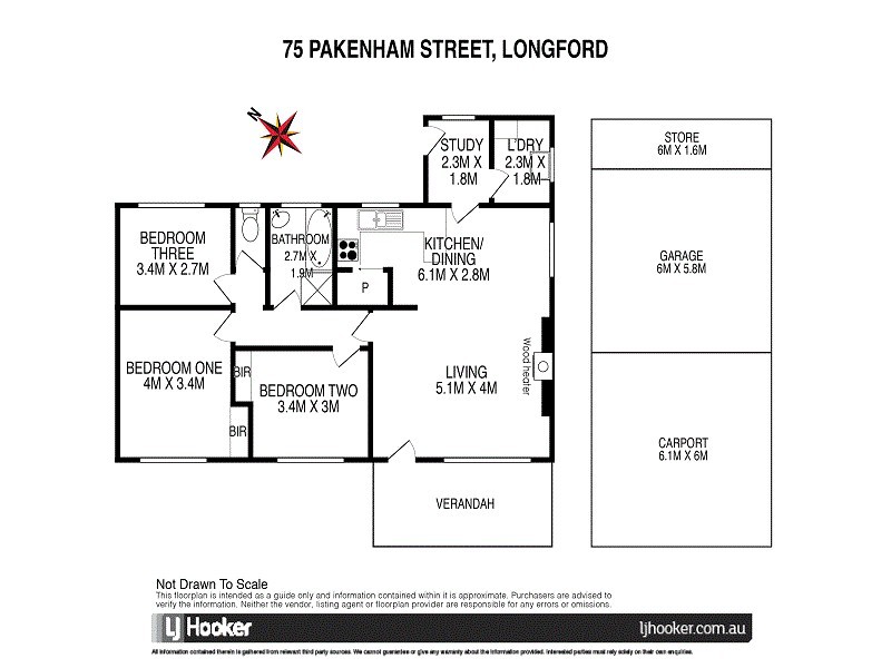 75 Pakenham Street, Longford TAS 7301 Floorplan