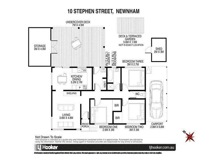 10 Stephen Street, Newnham TAS 7248 Floorplan