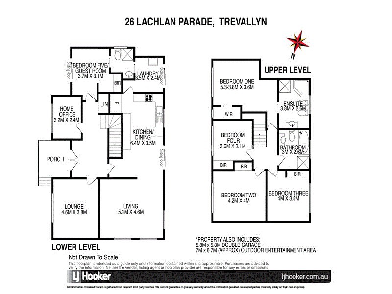 26 Lachlan Parade, Trevallyn TAS 7250 Floorplan