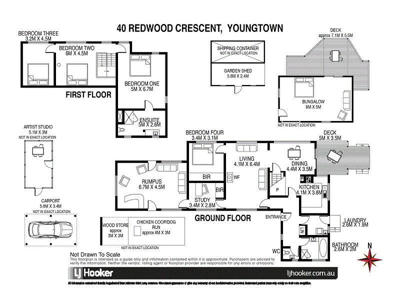 40 Redwood Crescent, Youngtown TAS 7249 Floorplan