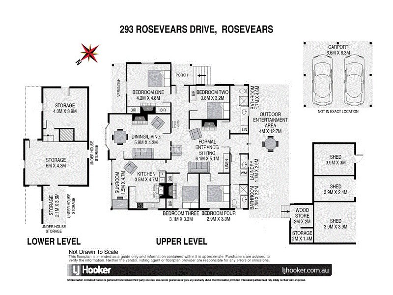 293 Rosevears Drive, Rosevears TAS 7277 Floorplan