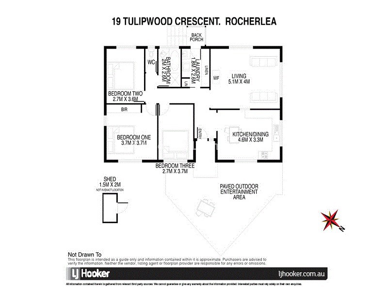 19 Tulipwood Crescent, Rocherlea TAS 7248 Floorplan