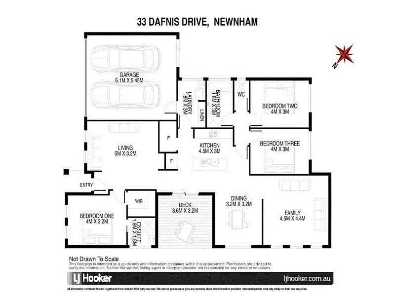 33 Dafnis Drive, Newnham TAS 7248 Floorplan