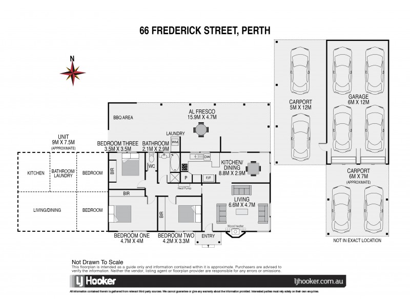 66 Frederick Street, Perth TAS 7300 Floorplan
