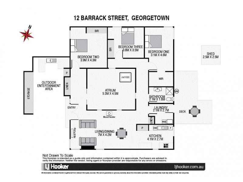 12 Barrack Street, George Town TAS 7253 Floorplan