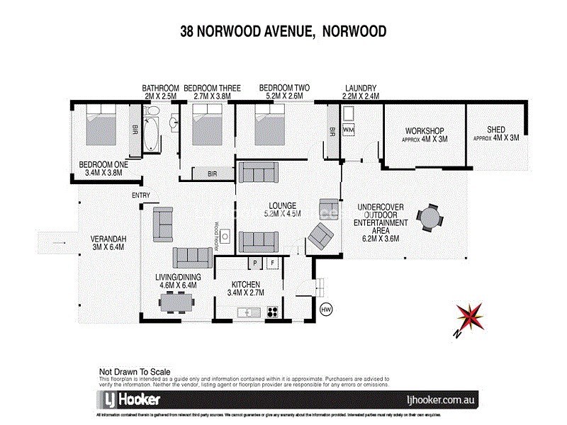 38 Norwood Avenue, Norwood TAS 7250 Floorplan