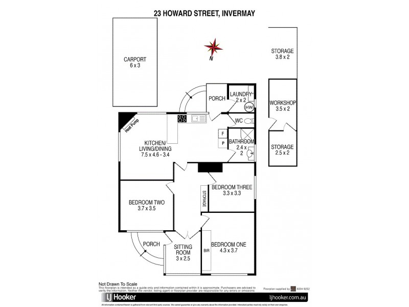 23 Howard Street, Invermay TAS 7248 Floorplan