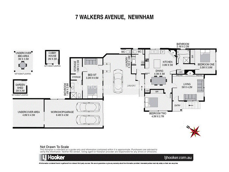 7 Walkers Avenue, Newnham TAS 7248 Floorplan