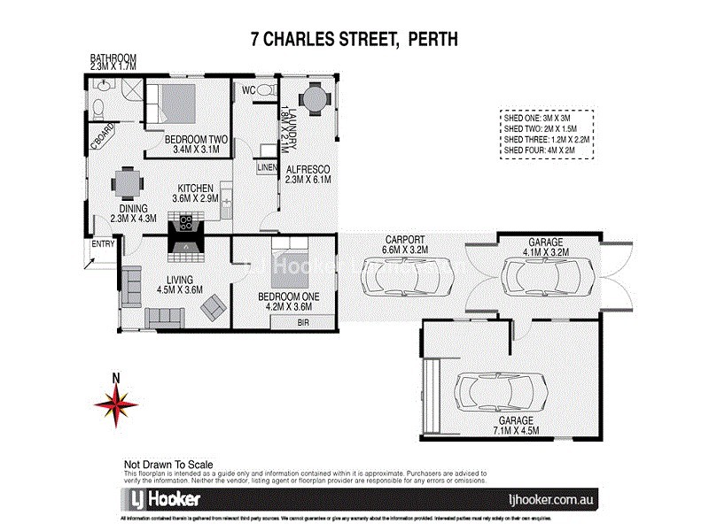7 Charles Street, Perth TAS 7300 Floorplan
