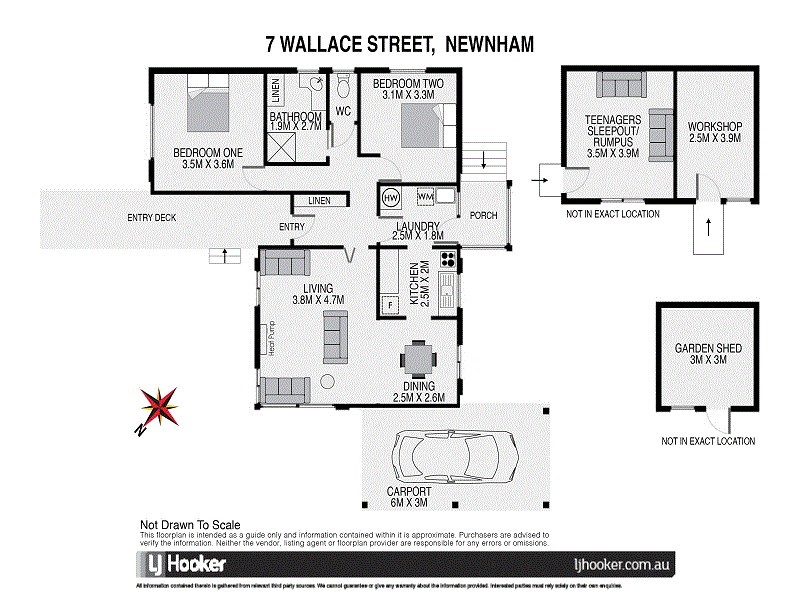7 Wallace Street, Newnham TAS 7248 Floorplan