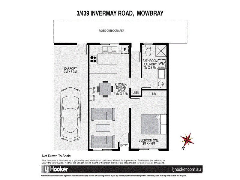 3/439 Invermay Road, Mowbray TAS 7248 Floorplan