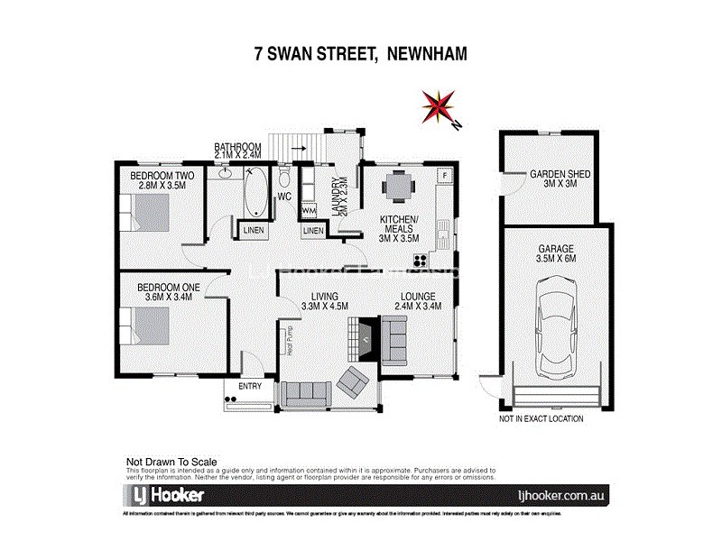 7 Swan Street, Newnham TAS 7248 Floorplan