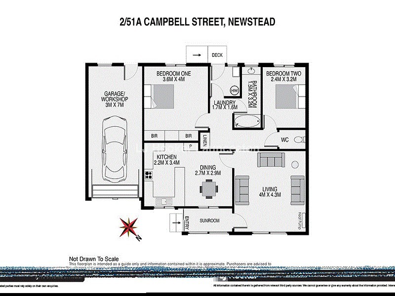 2/51A Campbell Street, Newstead TAS 7250 Floorplan