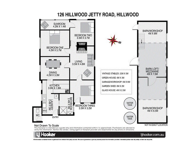 126 Hillwood Jetty Road, Hillwood TAS 7252 Floorplan