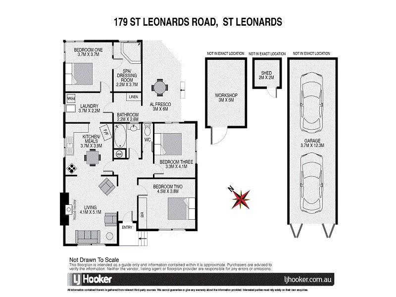179 St Leonards Road, St Leonards TAS 7250 Floorplan