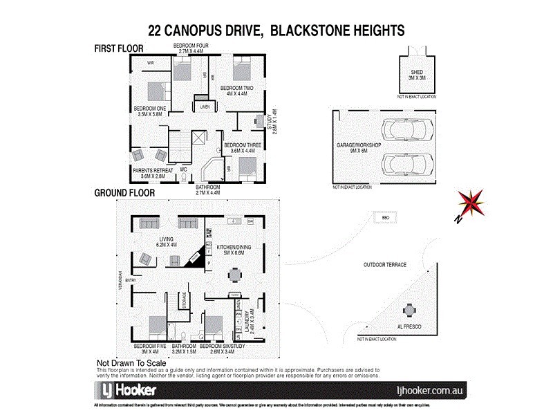 22 Canopus Drive, Blackstone Heights TAS 7250 Floorplan