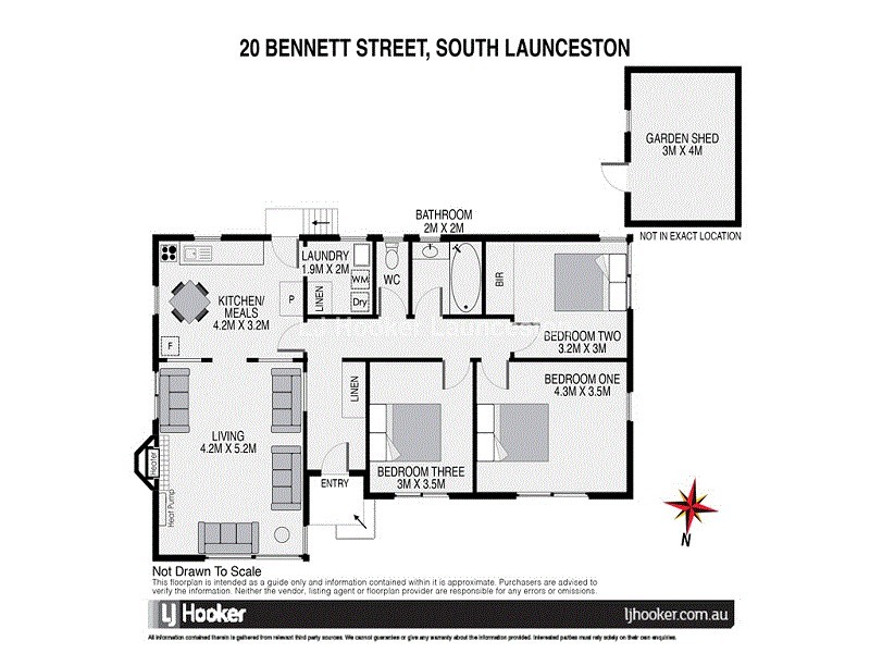 20 Bennett Street, South Launceston TAS 7249 Floorplan