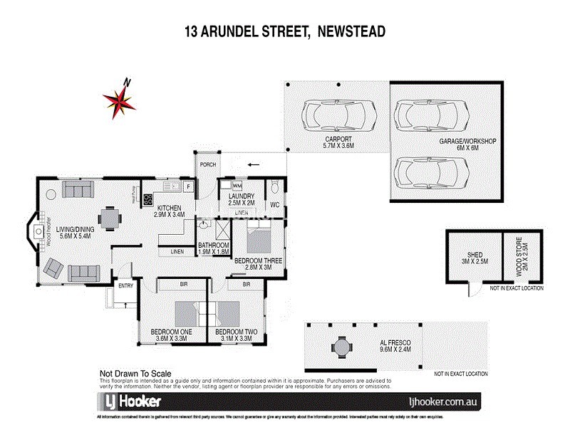 13 Arundel Street, Newstead TAS 7250 Floorplan