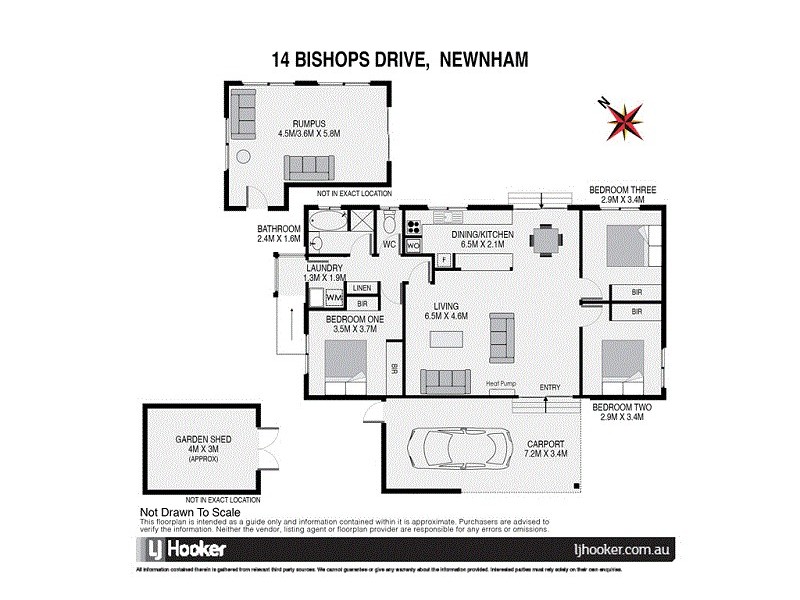 14 Bishops Drive, Newnham TAS 7248 Floorplan