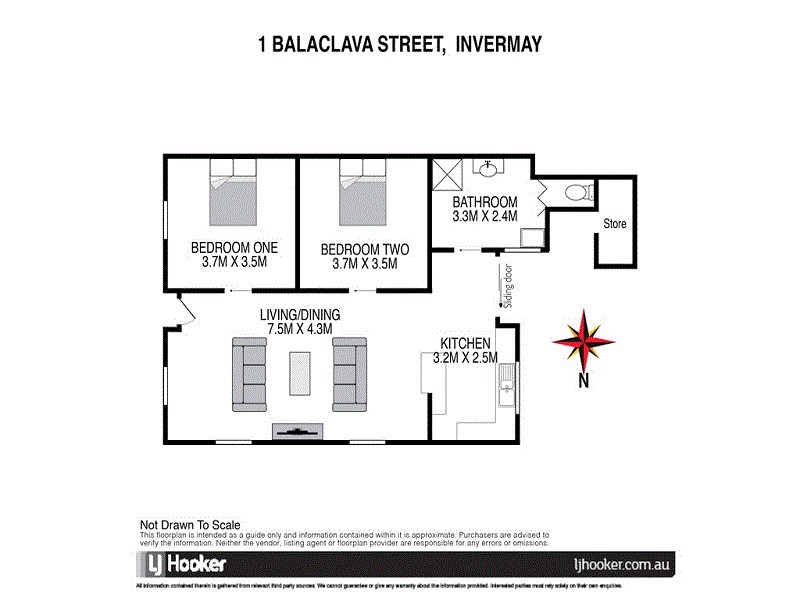 1 Balaclava Street, Invermay TAS 7248 Floorplan