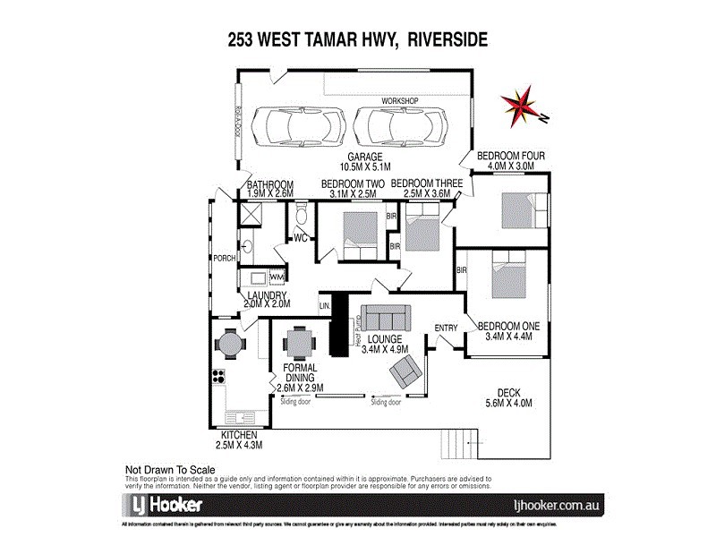 253 West Tamar Road, Riverside TAS 7250 Floorplan