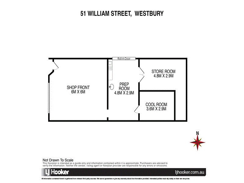 51 William Street, Westbury TAS 7303 Floorplan