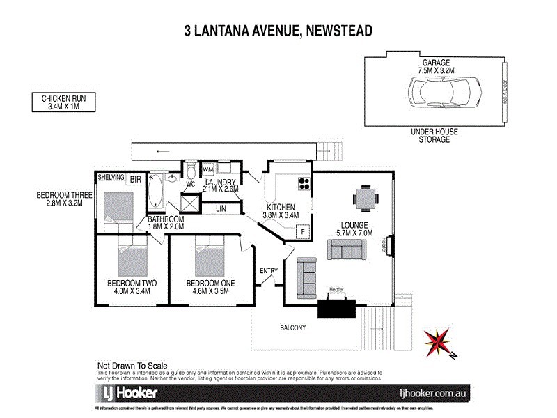 3 Lantana Avenue, Newstead TAS 7250 Floorplan