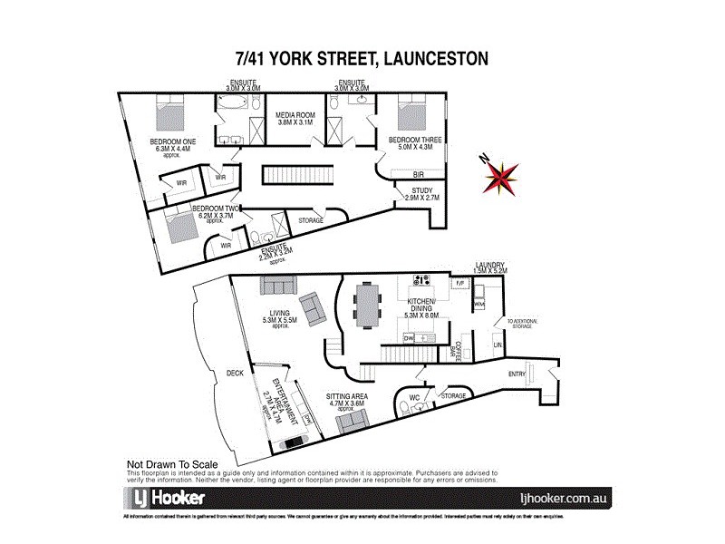 7/41 York Street, Launceston TAS 7250 Floorplan