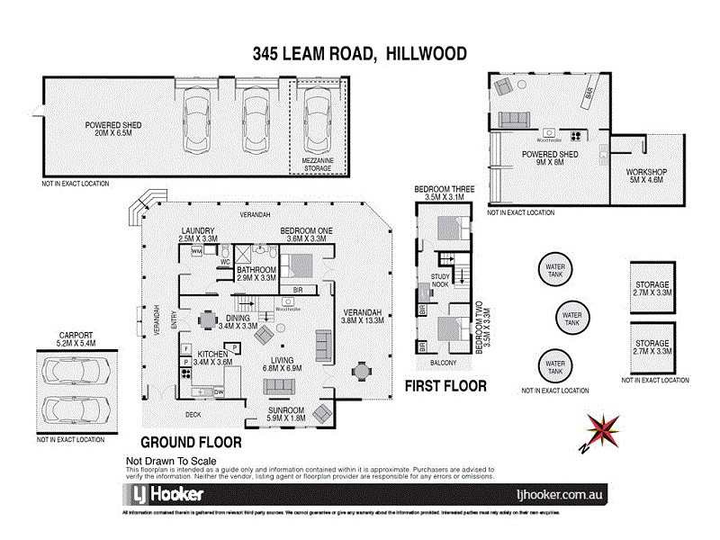 345 Leam Road, Hillwood TAS 7252 Floorplan