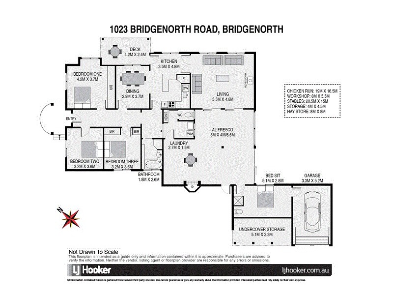 1023 Bridgenorth Road, Bridgenorth TAS 7277 Floorplan