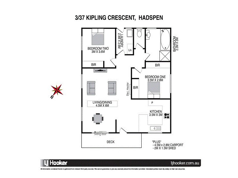 3/37 Kipling Crescent, Hadspen TAS 7290 Floorplan