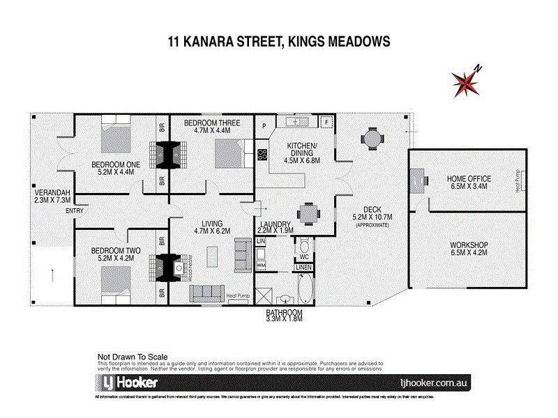 11 Kanara Street, Kings Meadows TAS 7249 Floorplan