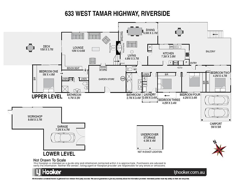 633 West Tamar Highway, Riverside TAS 7250 Floorplan