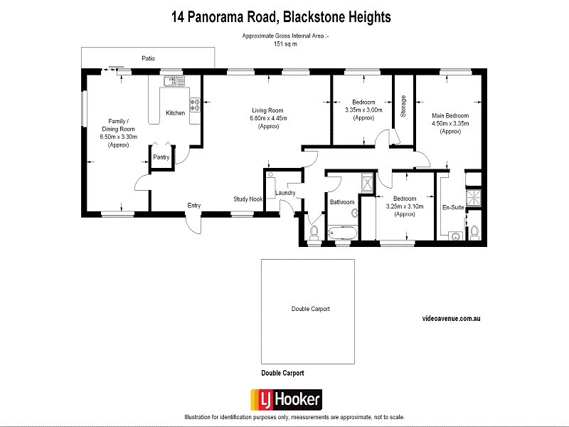 14 Panorama Road, Blackstone Heights TAS 7250 Floorplan