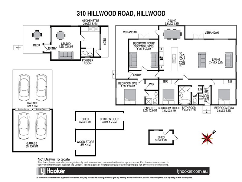 310 Hillwood Road, Hillwood TAS 7252 Floorplan