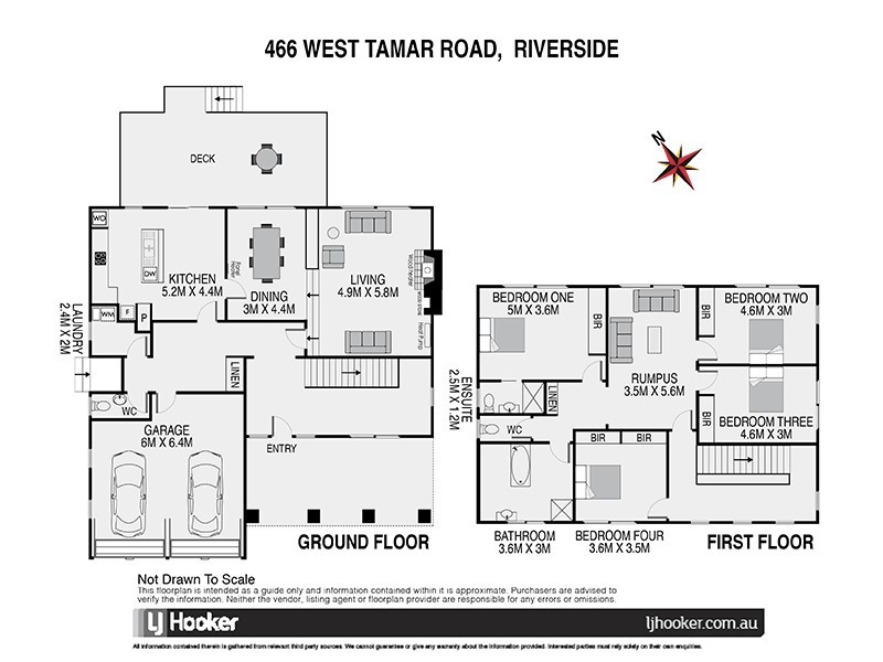 466 West Tamar Road, Riverside TAS 7250 Floorplan