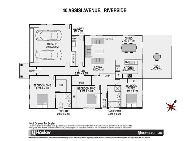 40 Assisi Avenue, Riverside TAS 7250 Floorplan