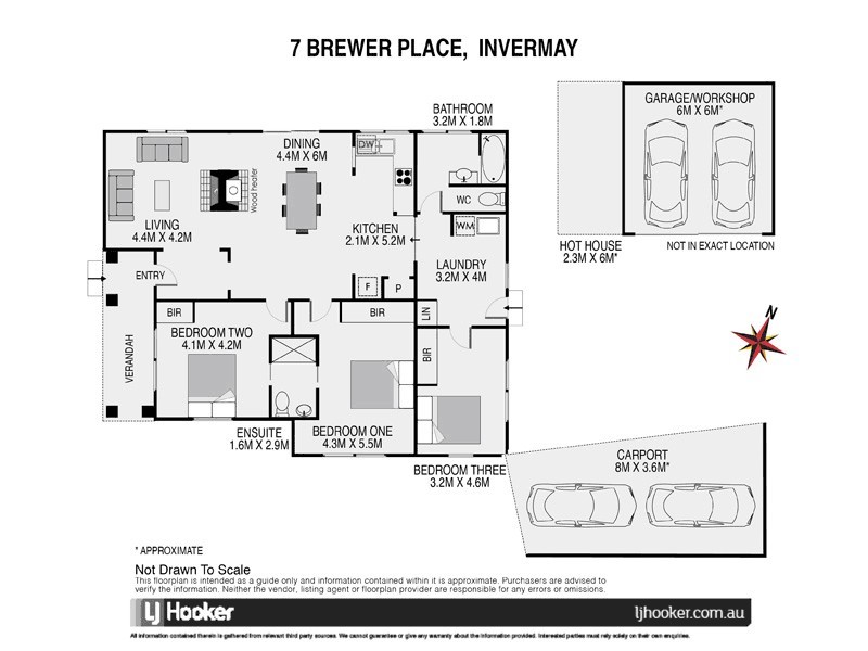 7 Brewer Place, Invermay TAS 7248 Floorplan