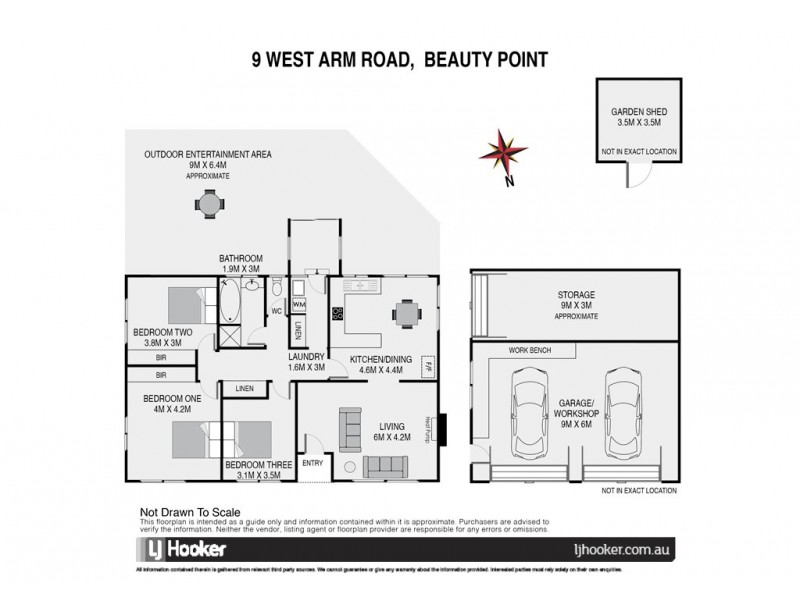 9 West Arm Road, Beauty Point TAS 7270 Floorplan