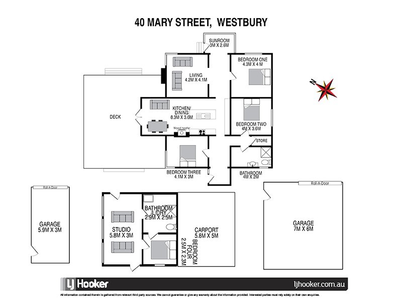 40 Mary Street, Westbury TAS 7303 Floorplan