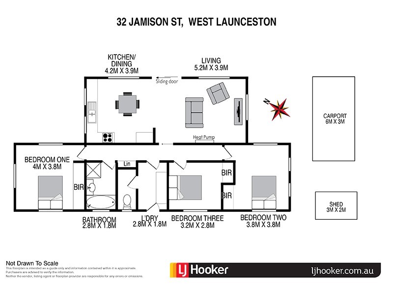 32 Jamison Street, West Launceston TAS 7250 Floorplan