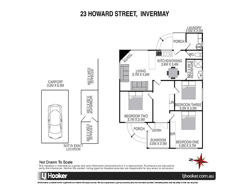 23 Howard Street, Invermay TAS 7248 Floorplan