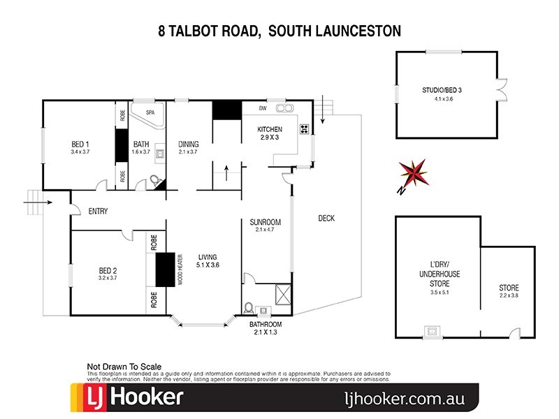 8 Talbot Road, South Launceston TAS 7249 Floorplan