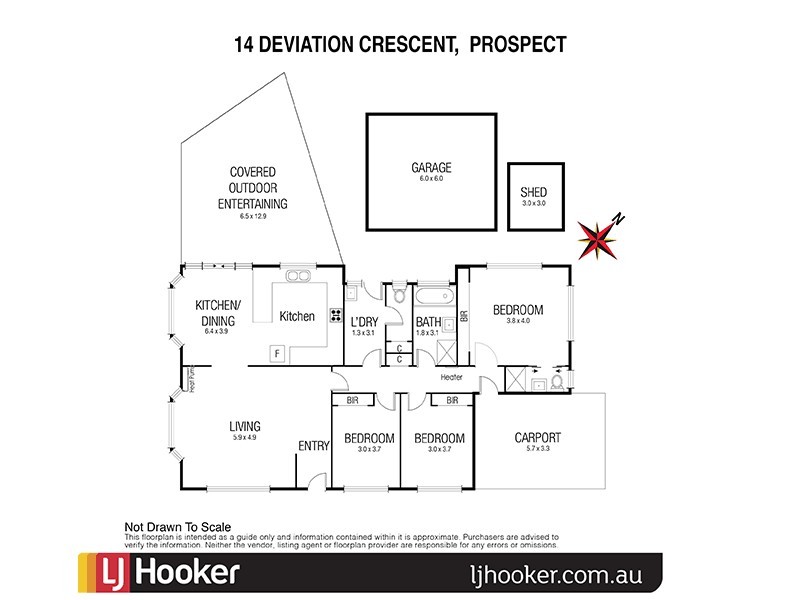 14 Deviation Crescent, Prospect TAS 7250 Floorplan