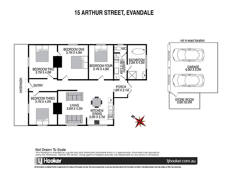 15 Arthur Street, Evandale TAS 7212 Floorplan